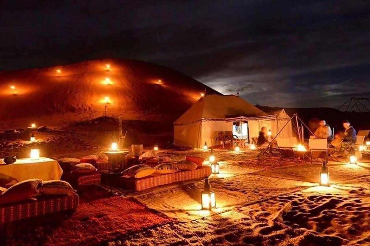 Desert Berber Fire-Camp Merzouga Buitenkant foto